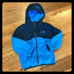 Under armour fleece jacket- 5t